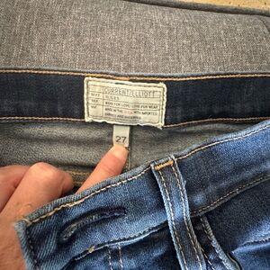 Current/Elliott Dark Indigo Denim Jeans